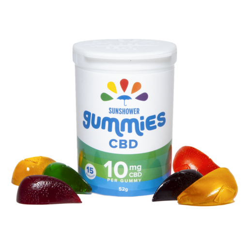 Gummies CBD Sunshower 150mg bottle 11.85
