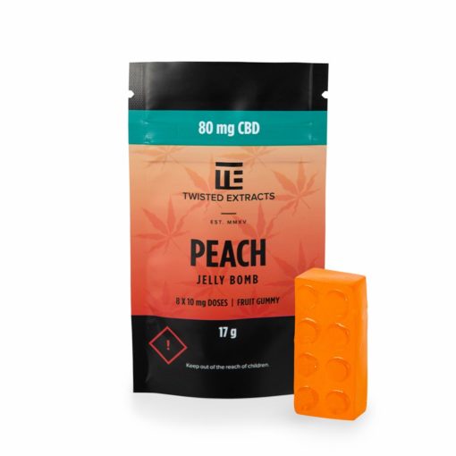 Jelly Bomb Peach CBD 5.48